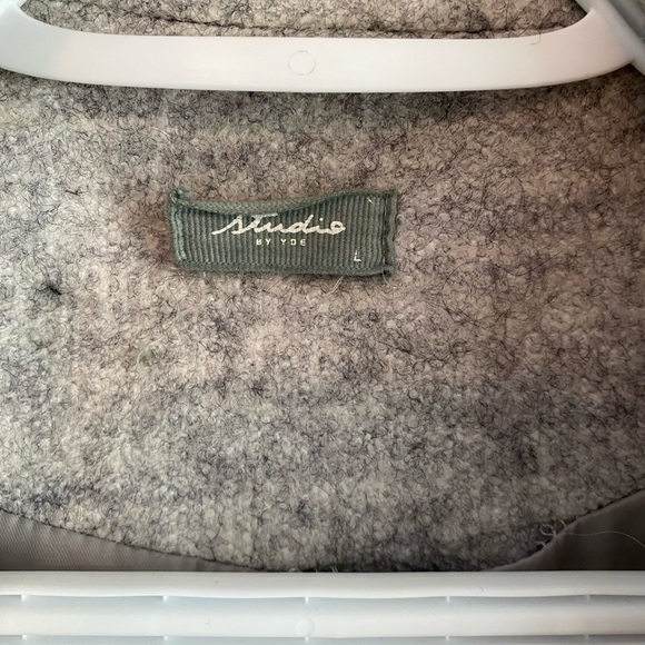 Wool Long Jacket - Picture 2 of 3